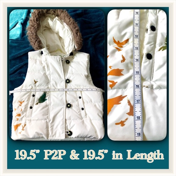 ⭐️VTG⭐️ GAP puffy Down Vest w/ hood - Picture 12 of 17